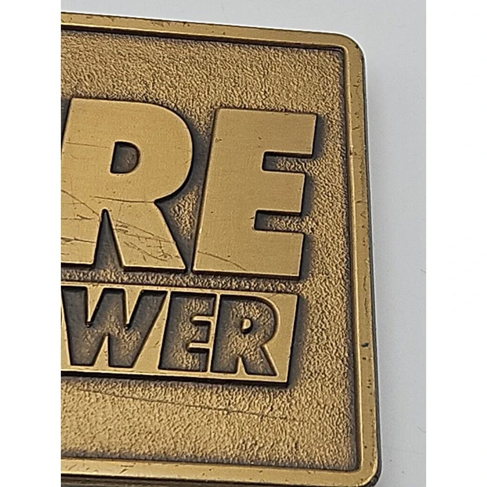 Vintage 1994 John Deere Power Belt Buckle Expo '94 New Orleans
